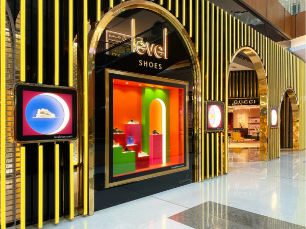 Level Shoes store at The Dubai Mall